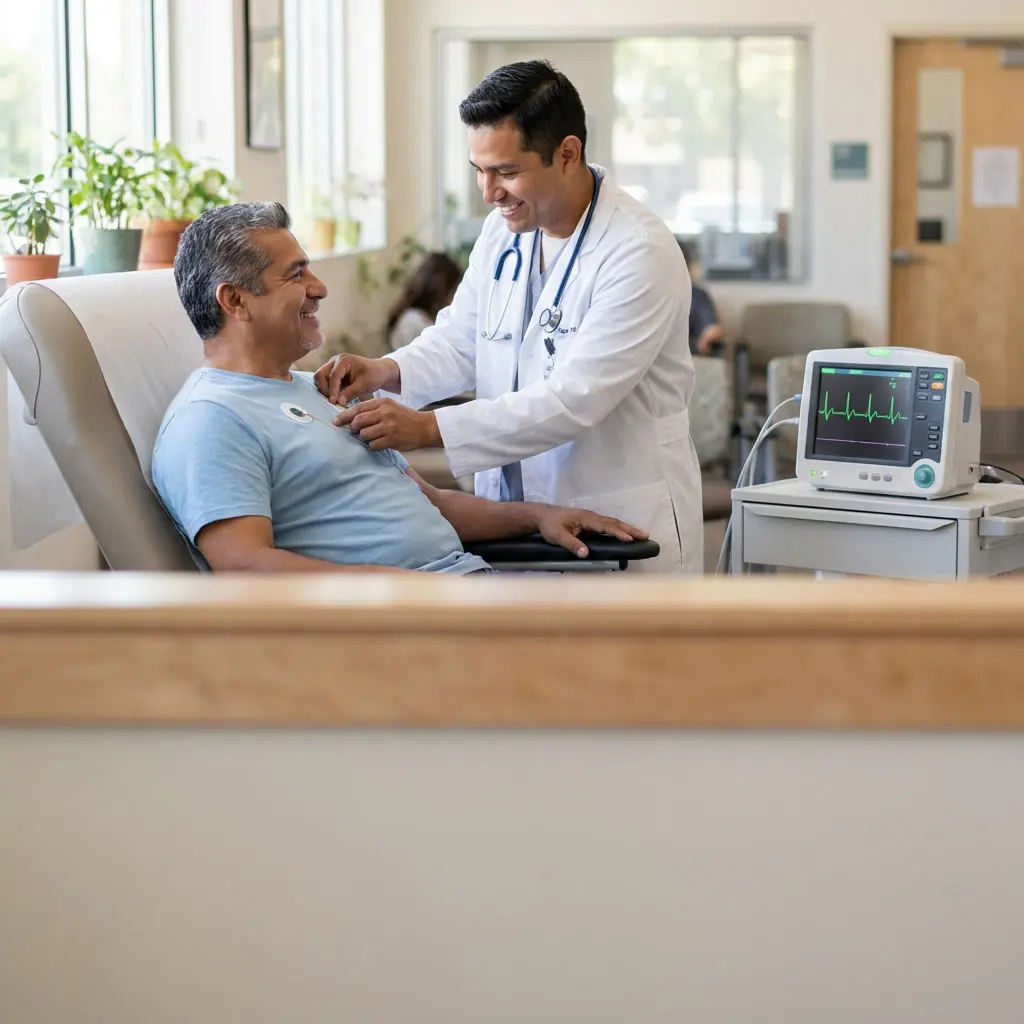 Electrocardiograma EKG Houston TX