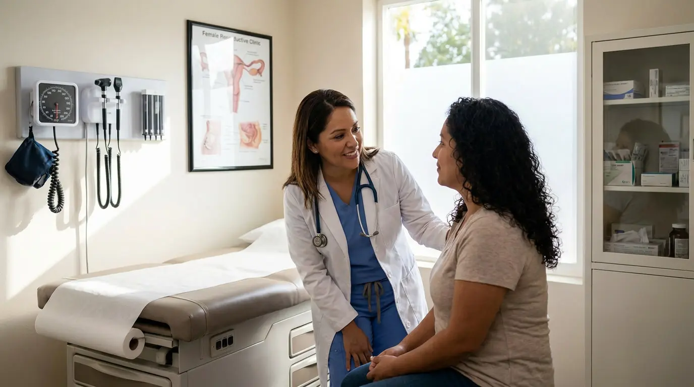 Consulta de ginecología en español para la mujer hispana en Houston